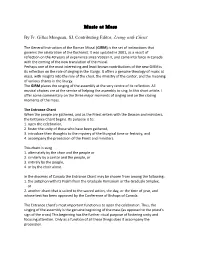 Music at Mass by Fr. Gilles Mongeau, SJ, Contributing Editor, Living With