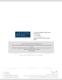 Redalyc.Corporate Social Responsibility, Organizational