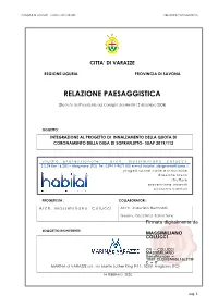 Relazione Paesaggistica