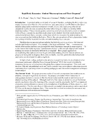 Rigid Body Dynamics: Student Misconceptions and Their Diagnosis1
