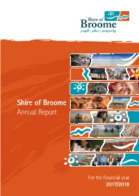 Shire of Broome Annual Report