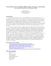 The Religious Test Clause: a Fictitious Discussion (Pdf)