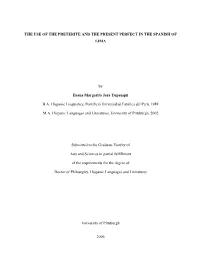 The Use of the Preterite and the Present Perfect in the Spanish of Lima