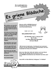 Januar 2011 Nr