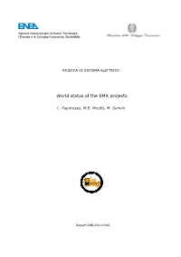World Status of the SMR Projects
