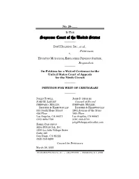Petitioners, V