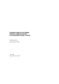 TNMER-UVS BPL-B258N Achtergronddocument Verkeer