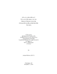 1768-1830S a Dissertation Submitted to the Faculty of the Graduate