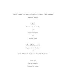 Crash Prediction and Collision Avoidance Using Hidden