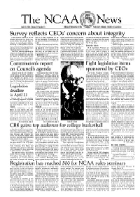 The NCAA News