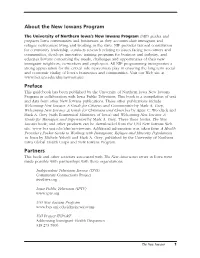 About the New Iowans Program Preface Partners