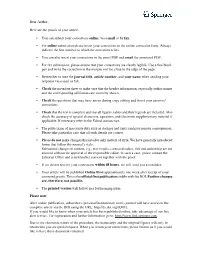 Dear Author, Here Are the Proofs of Your Article. • You Can Submit Your Corrections Online, Via E-Mail Or by Fax. • for On