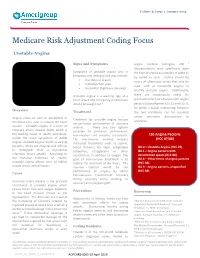 Medicare Risk Adjustment Coding Focus