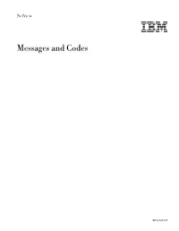 Messages and Codes