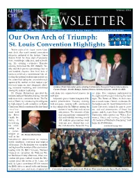 Spring 2014 Newsletter