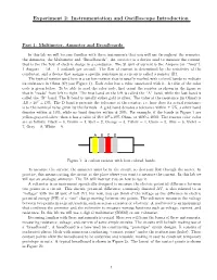 Experiment 2: Instrumentation and Oscilloscope Introduction