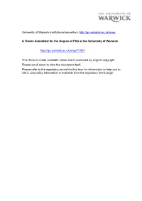 University of Warwick Institutional Repository