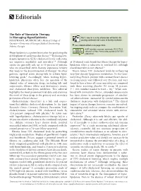 The Role of Nonstatin Therapy in Managing Hyperlipidemia This Is One in a Series of Pro/Con Editorials Dis- JONATHAN R