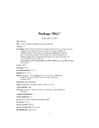 HGC: a Fast Hierarchical Graph-Based Clustering Method