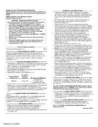 OSENI (Alogliptin and Pioglitazone) Tablets II May Increase Risk
