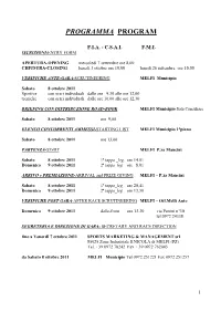 Programma Program