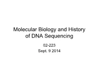 Sanger Sequencing 14