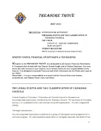Treasure Trove May 2021
