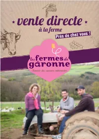 Vente Directe  À La Ferme - Pres De Chez Vous !