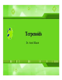 Terpenoids [Compatibility Mode].Pdf