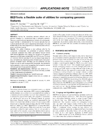 BIOINFORMATICS APPLICATIONS NOTE Doi:10.1093/Bioinformatics/Btq033