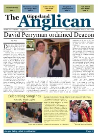 David Perryman Ordained Deacon