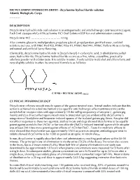 Dicyclomine Hydrochloride Solution Atlantic Biologicals Corps
