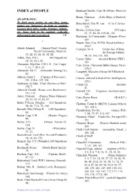 Dunkirk Revisited Index