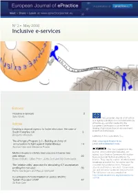 Inclusive E-Services