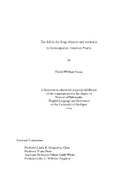 The Self in the Song: Identity and Authority in Contemporary
