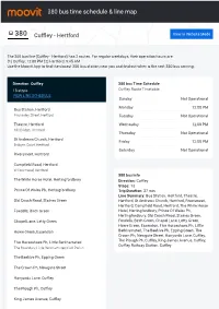 380 Bus Time Schedule & Line Route