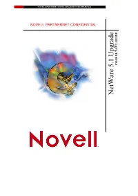 Netware 5.1 Upgrade