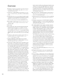 Overview Not Confine the Discussion in This Report to Those Specific Issues Within the Commission’S Regulatory Jurisdiction