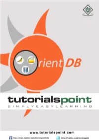 Preview Orientdb Tutorial