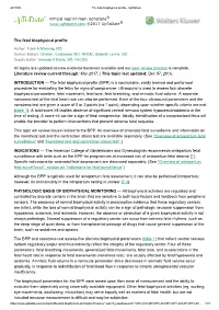 The Fetal Biophysical Profile All Topics Are Updated As New Evidence