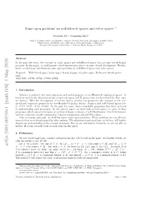 Some Open Problems on Well-Filtered Spaces and Sober Spaces