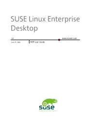 SUSE Linux Documentation