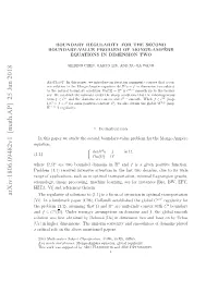 Arxiv:1806.09482V1 [Math.AP]
