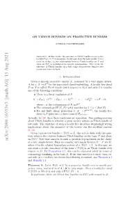 Arxiv:2006.16553V2 [Math.AG] 26 Jul 2020