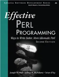 Effective Perl.Pdf