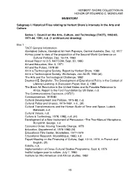 Herbert Shore Collection in Honor of Eduardo C