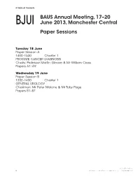 Paper Sessions