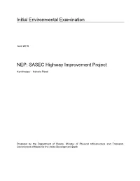 SASEC Highway Improvement Project
