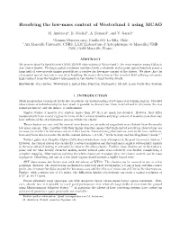 Resolving the Low-Mass Content of Westerlund 1 Using MCAO