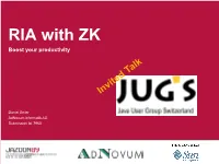 RIA with ZK Boost Your Productivity